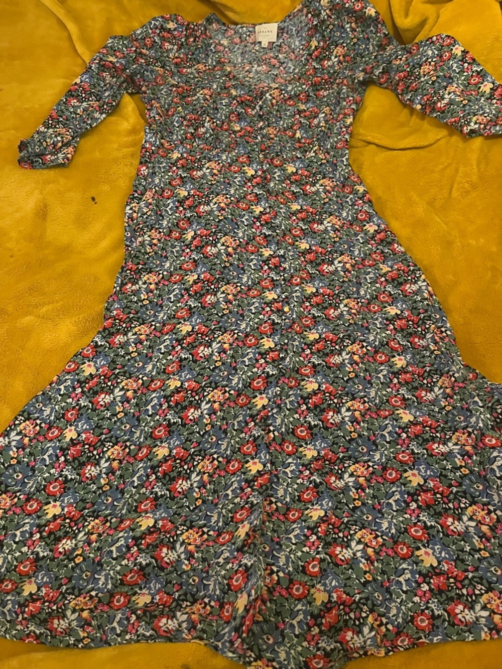 Sezane Estella Dress in California Print